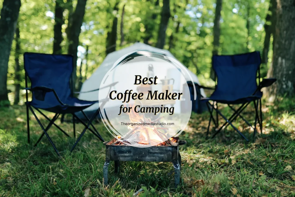 Best coffee maker for camping — guide to AeroPress Go & Go Plus travel coffee press at a campsite
