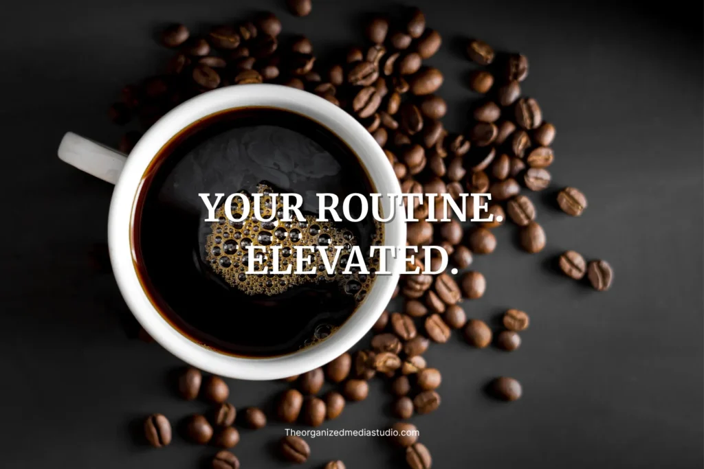 Black coffee in a white cup surrounded by roasted beans, illustrating the Breville Precision Brewer review and best drip coffee maker experience of 2025.