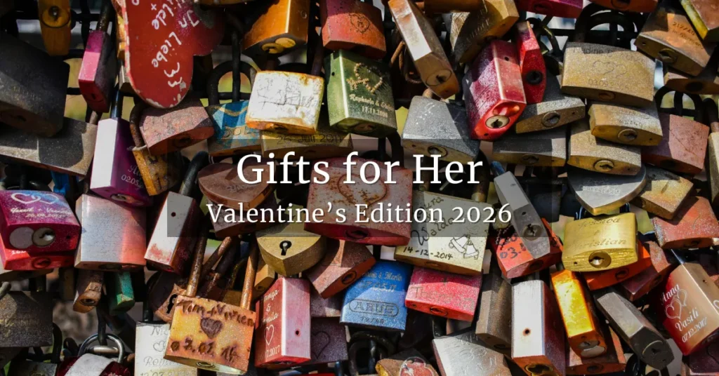gifts for her valentine's 2026 – gift guide hero image
