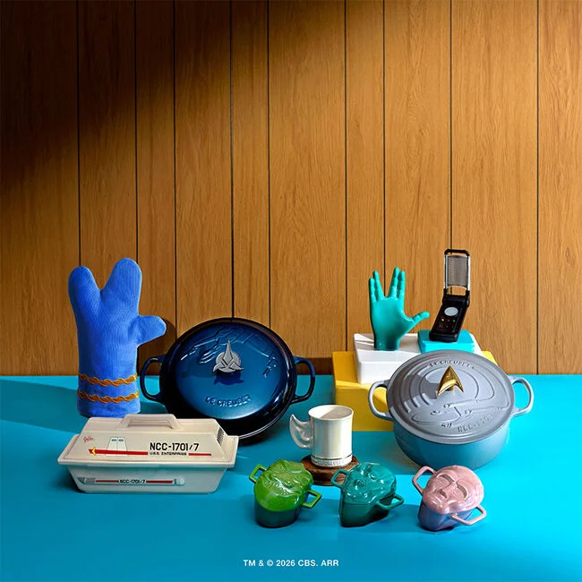 star trek le creuset collection