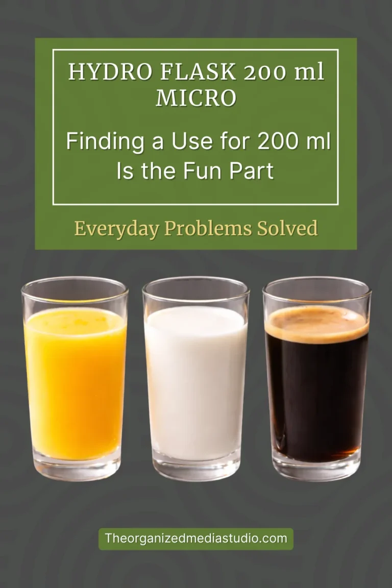 Hydro Flask 200ml Micro used for different liquids