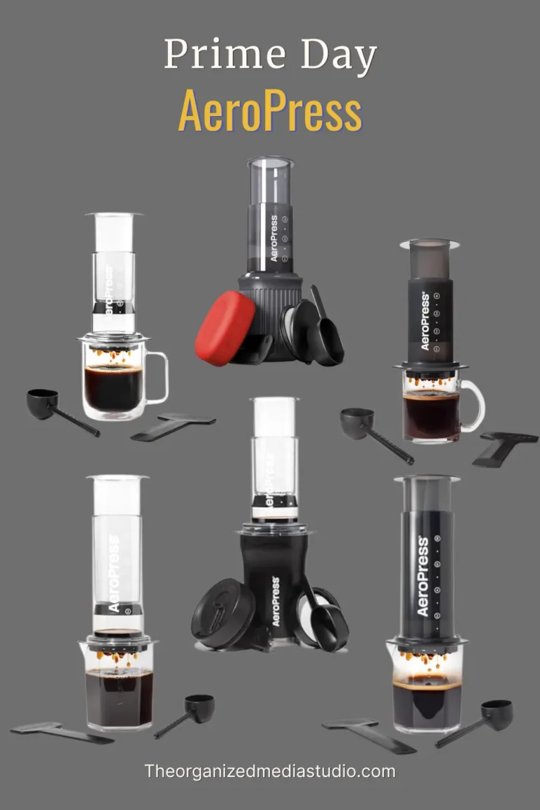 aeropress prime day collection of travel coffee makers including aeropress go plus