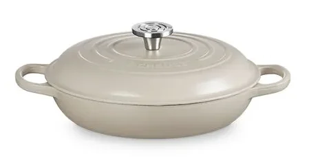 Le Creuset Braiser 3.5 qt, Brioche